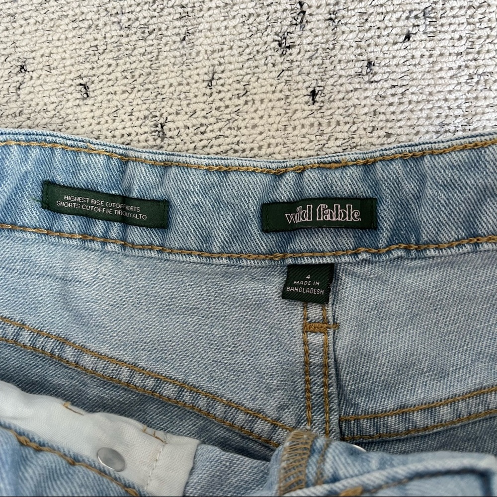 Wild Fable high rise cut off shorts - Picture 5 of 8
